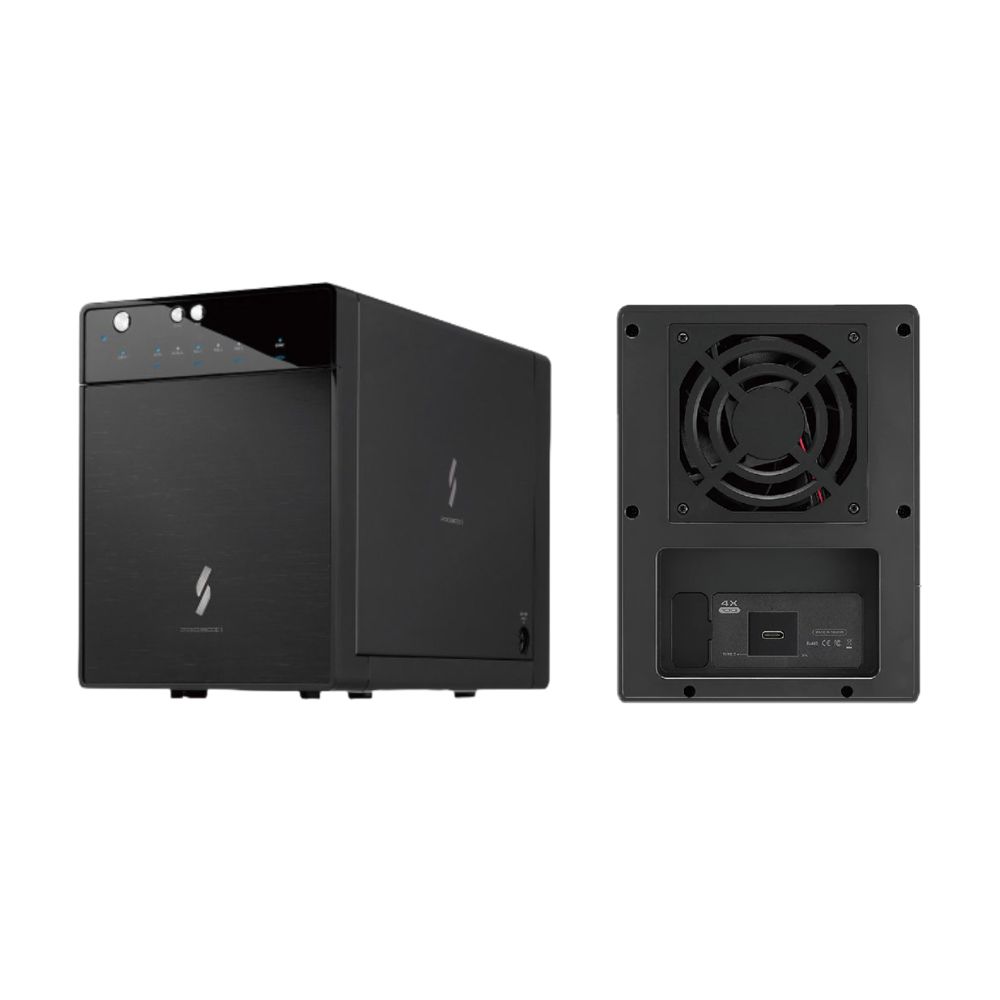 Probox HFR7 USB 3.1 Gen-II 3.5/2.5吋 四層 磁碟陣列+HUB  雙介面硬碟外接盒(支援 2組 RAID模式)