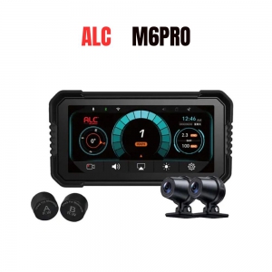 【ALC】機車Carplay前後行車記錄器(M6PRO) +胎壓偵測 送32G