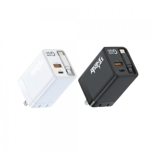 STARSKY 65W GaN 氮化鎵 2.0｜自帶伸縮快充線電源供應器